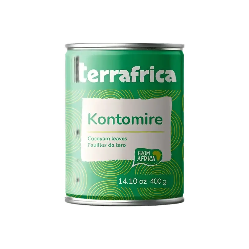 Kontomire Feuilles De Taro Terrafrica 400g