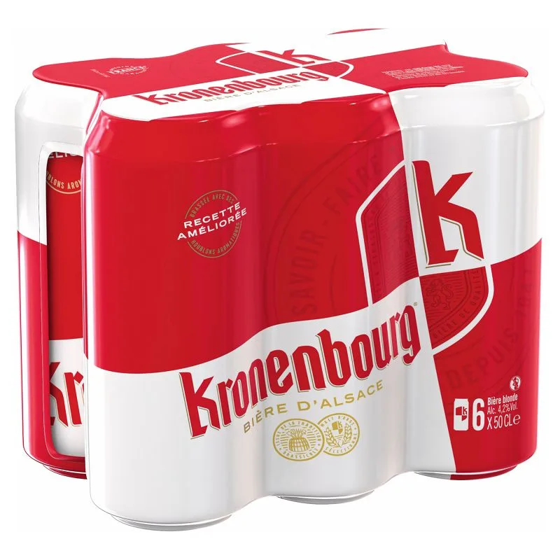 Kronebourg alsace 4.2 pack 6x50cl