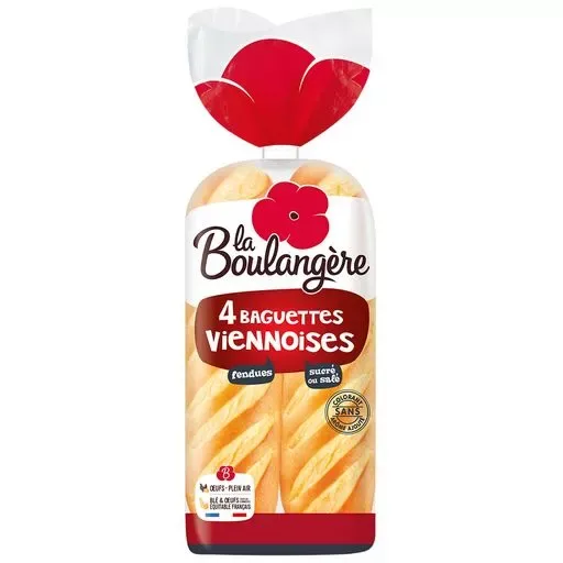 La boulangere 4 baguettes 340g