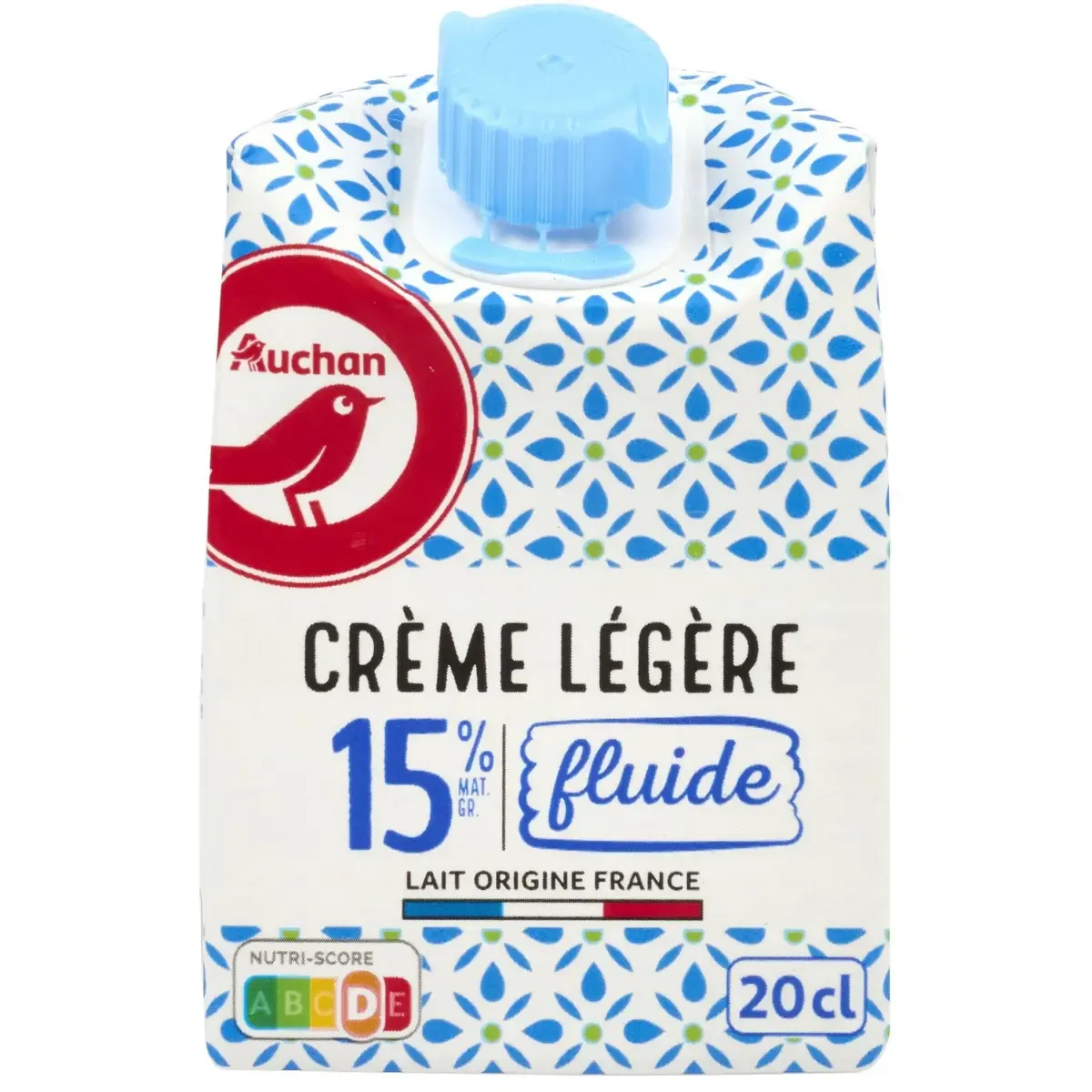 La cr\u00e8me legere 15% 20cl