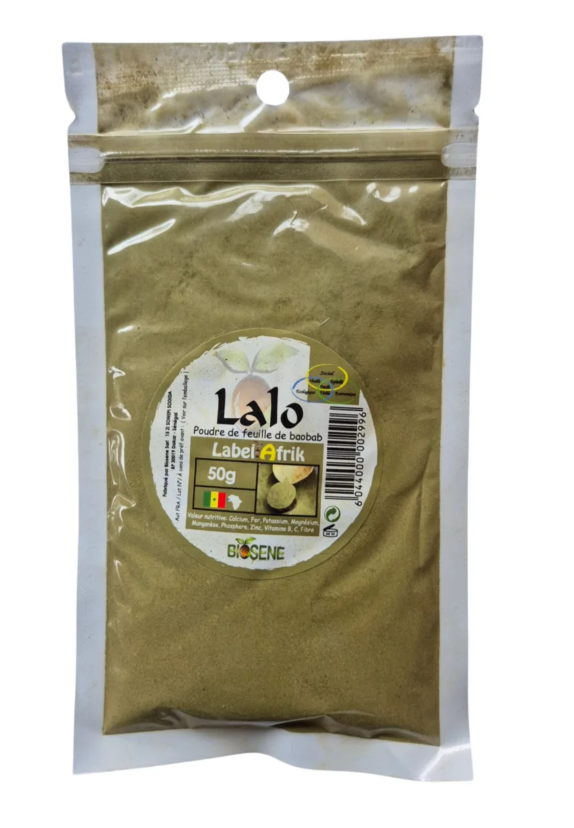 Lalo Poudre De Feuille De Baobob 50g