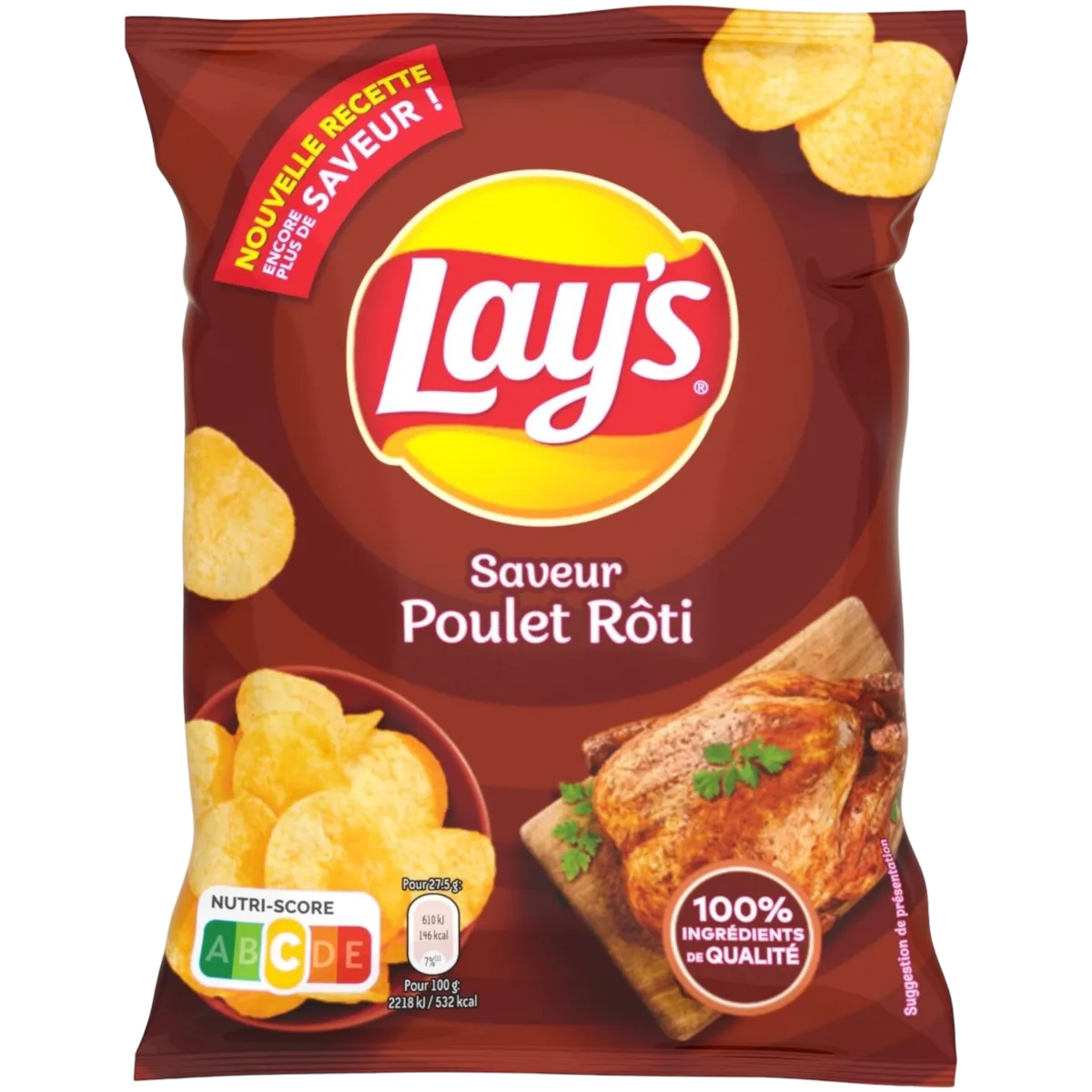 Lay's poulet roti 45g