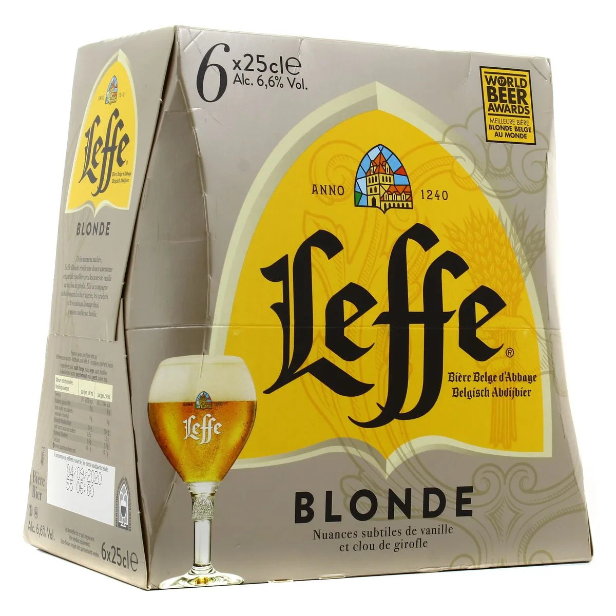 Leffe Blonde Pack 6x25cl