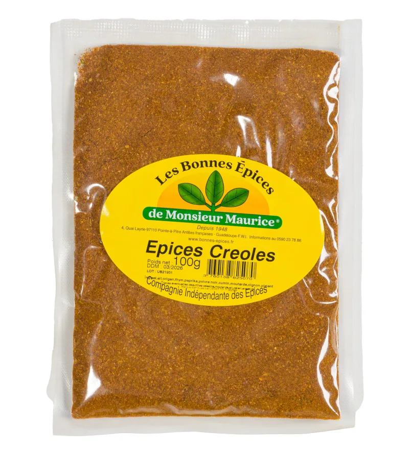 Les Bonnes Epices Epices Creoles 100g