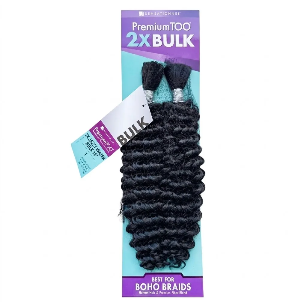 Premium Too 2x Jazzy Water Curl Bulk 18 #1