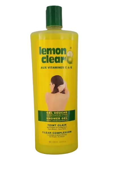 Lemon Clear Gel Douche De Citron 1000ml