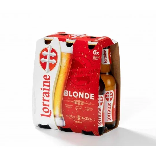 Lorraine Blonde Pack 6x33cl
