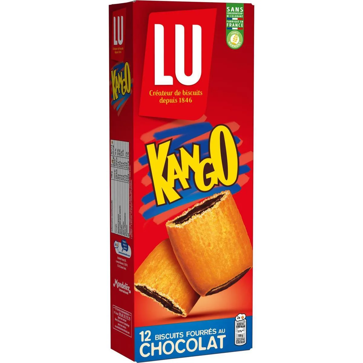 Lu Kango Buiscuit Chocolat 225g