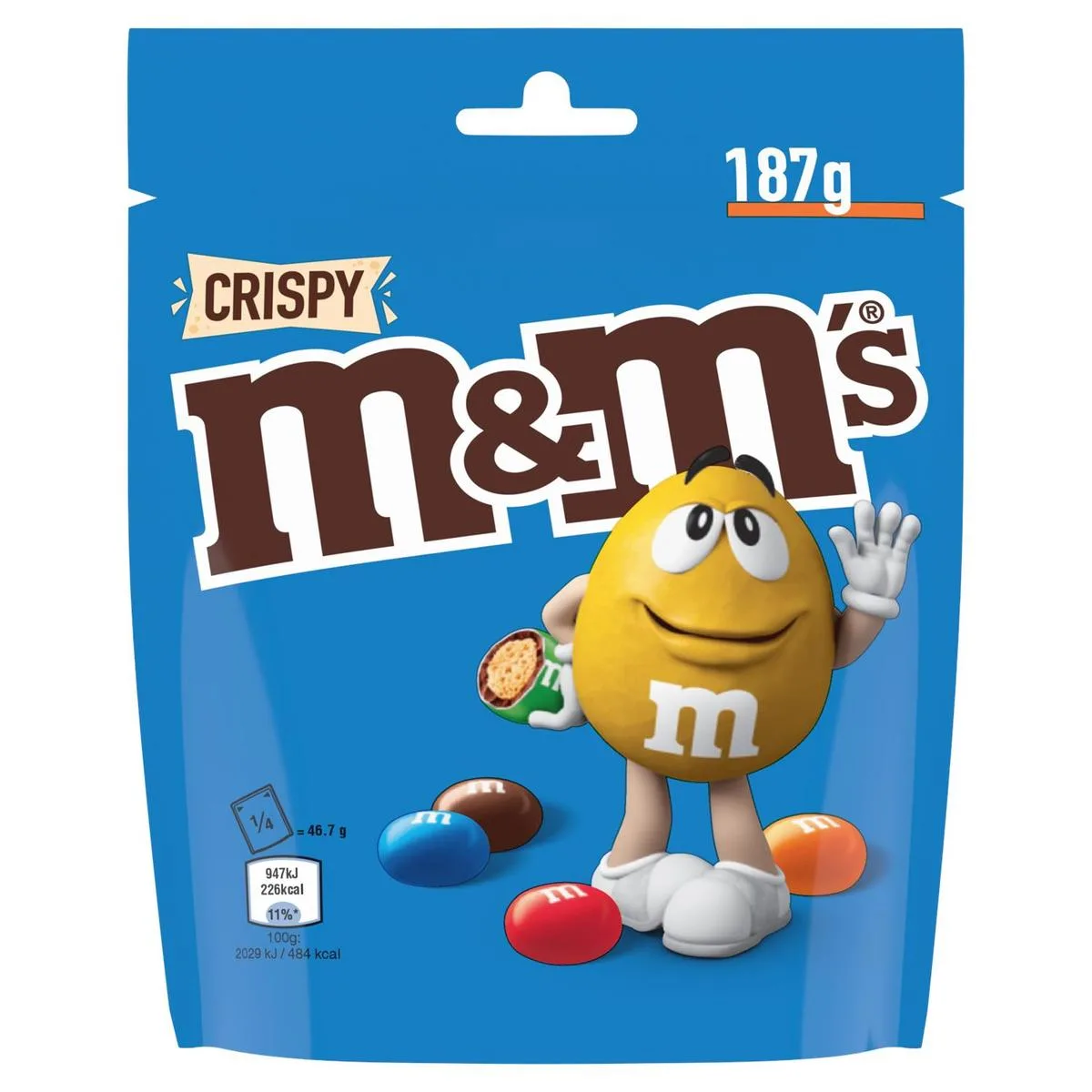M&m Crispy 187g
