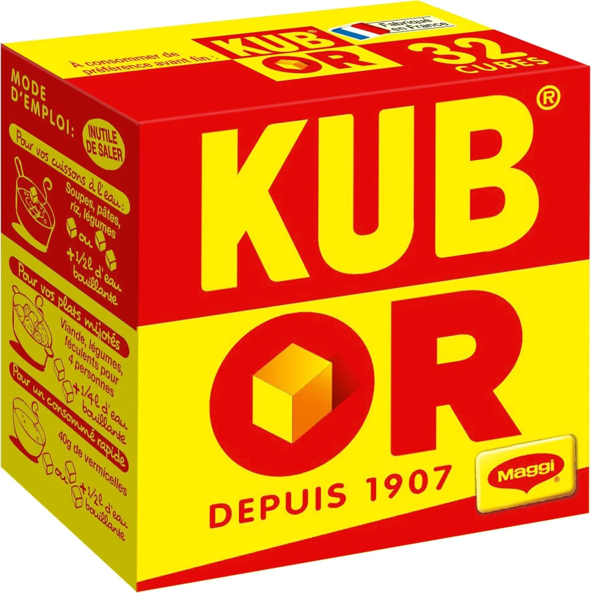 Maggi Kub Or Bouillon 128g