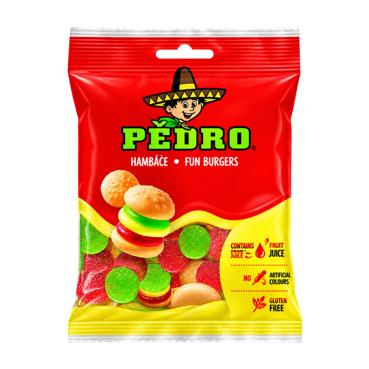 Pedro Fun Burger Sachet 80gr /20