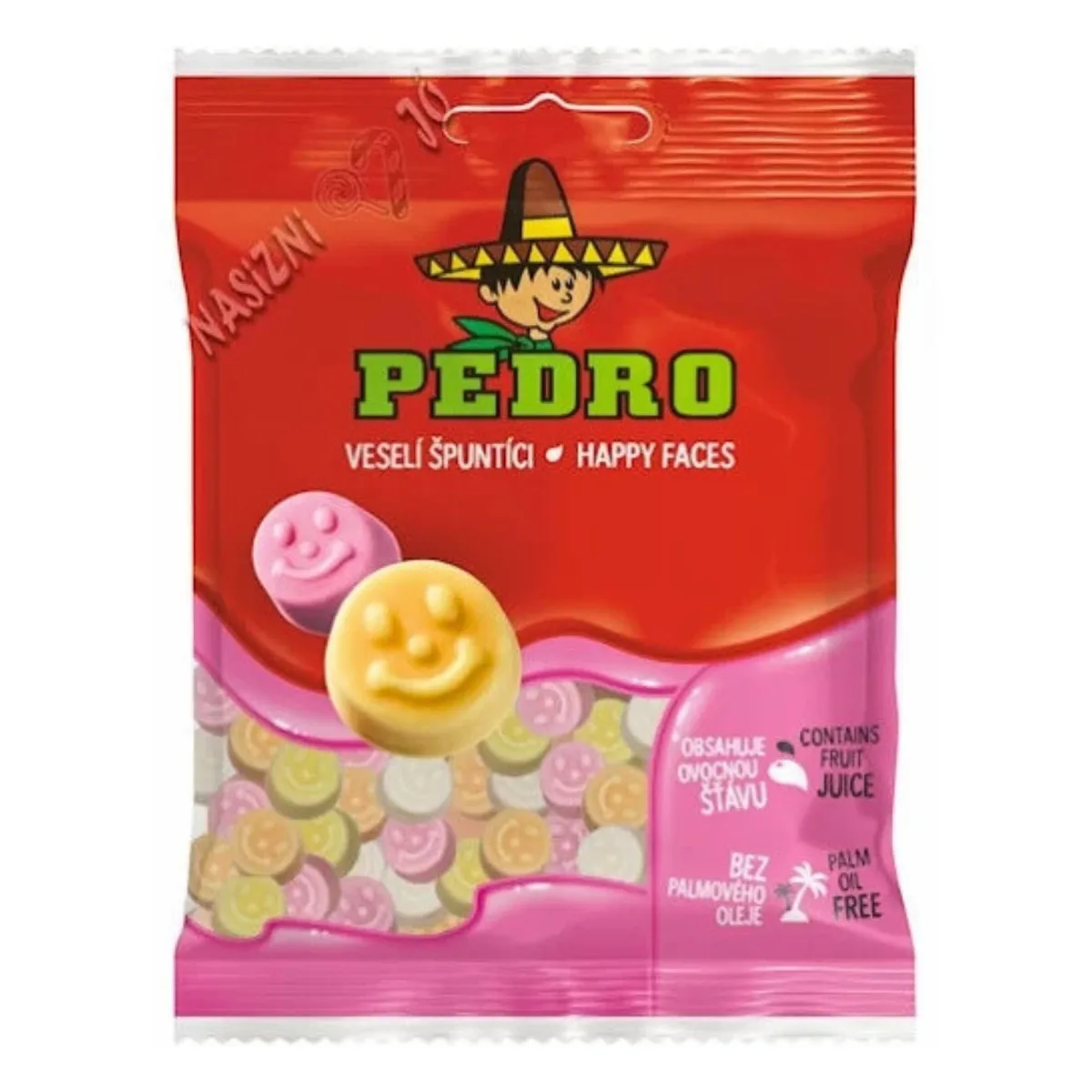 Pedro Happy Face Sachet 80gr /20