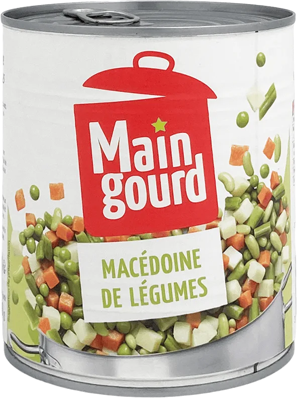 Main Gourd Macedoine De Legumes 800g