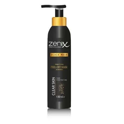 Zenix black mask purifying peel off mask 130ml