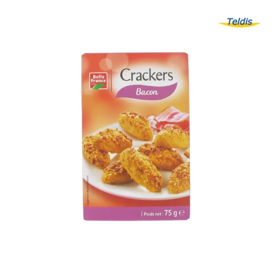 Crackers Bacon Etui 75gr Bf /12