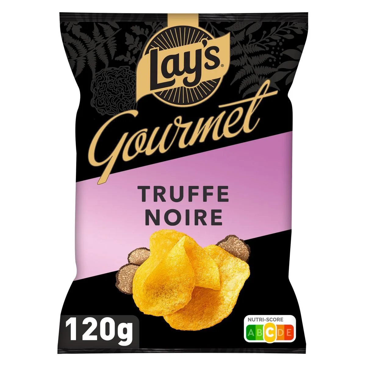 Chips Lay's Gourmet Xf Truffe Sachet 120gr X12