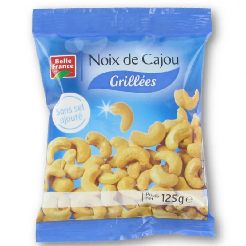 Noix De Cajou Grillees Sans Sel Ajoute Sachet