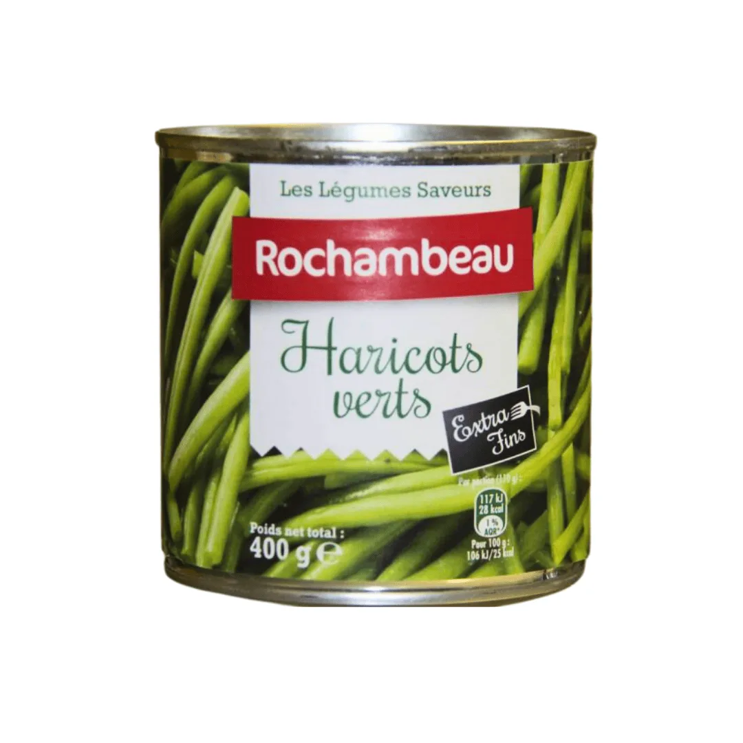 Rochambeau Haricots Verts Fins 400g