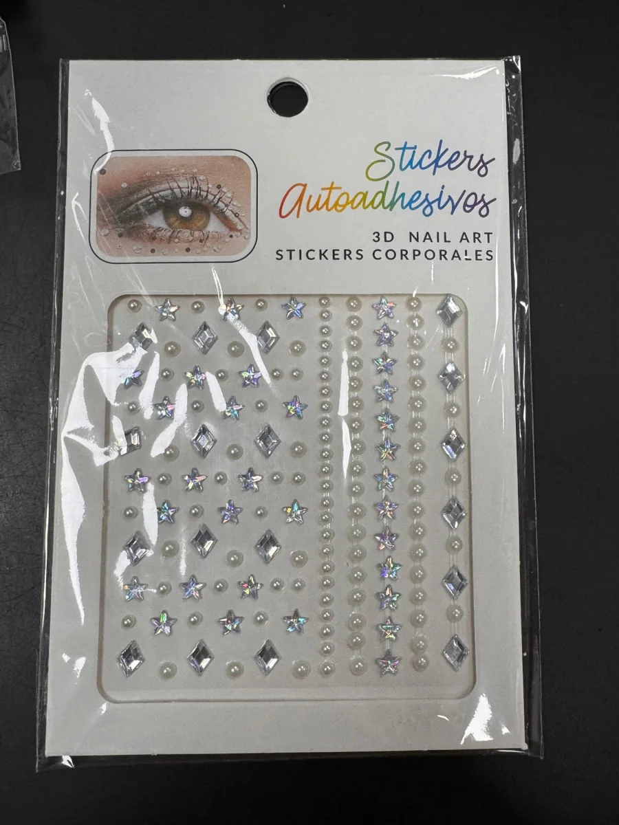 Stickers Autoadhesives 3d Nail Art