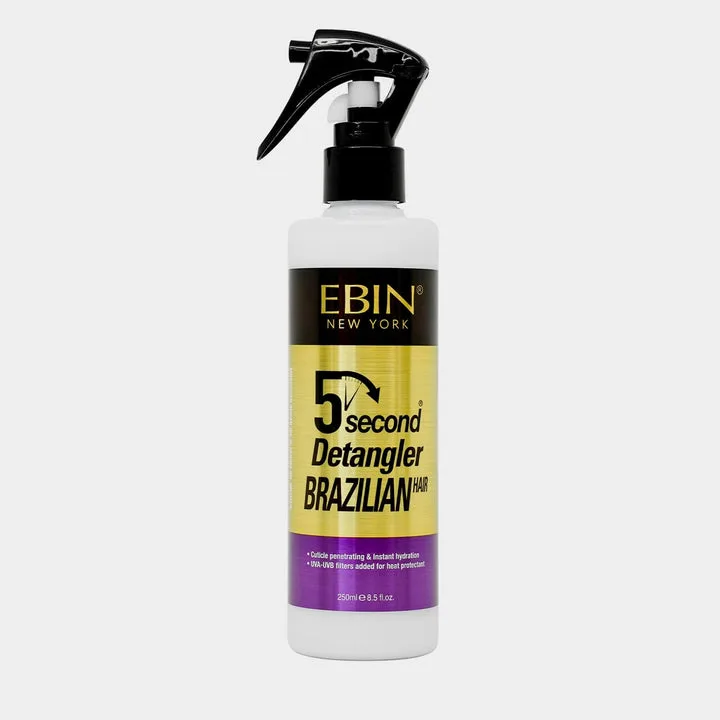 Ebin 5 Second Detangler Brazilian Hair Spray 250ml
