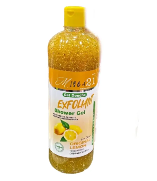 Misba 21 Gel Douche Exfoliant Original Lemon 1000ml