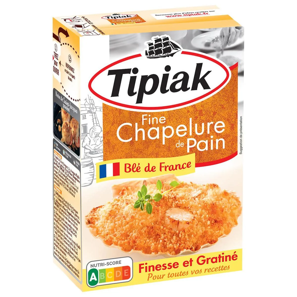 Tipiak Fine Chapelure De Pain 275g