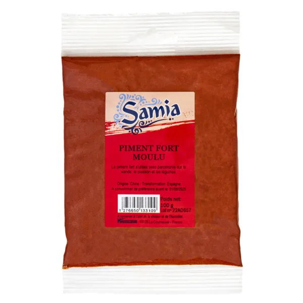 Piment Fort Moulu Samia 100g