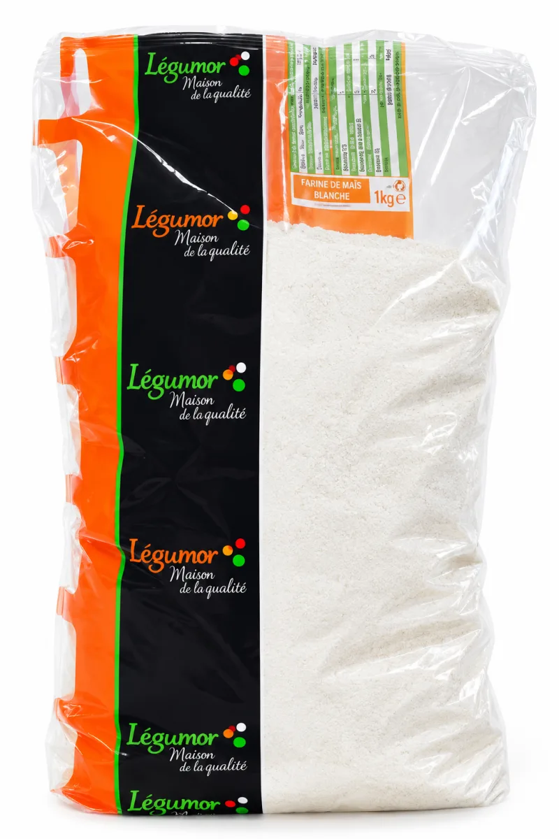 Farine De Mais Blanche Legumor 1kg
