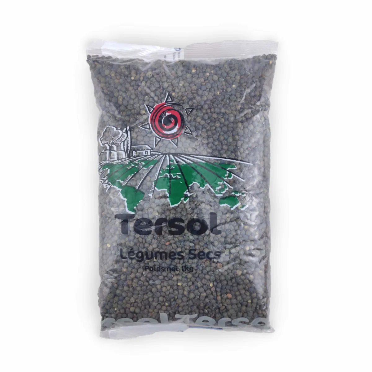 Tersol Legumes Secs Lentilles Beluga 1kg