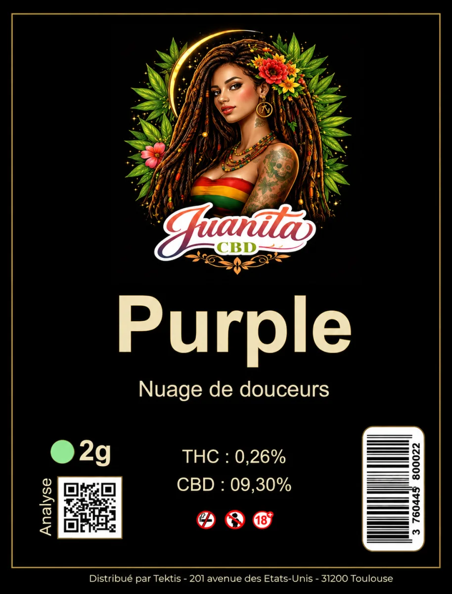 Fleur Cbd Juanita Purple 2gr Sachet