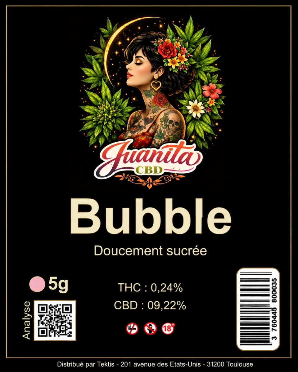 Fleur Cbd Juanita Bubble 5gr Sachet