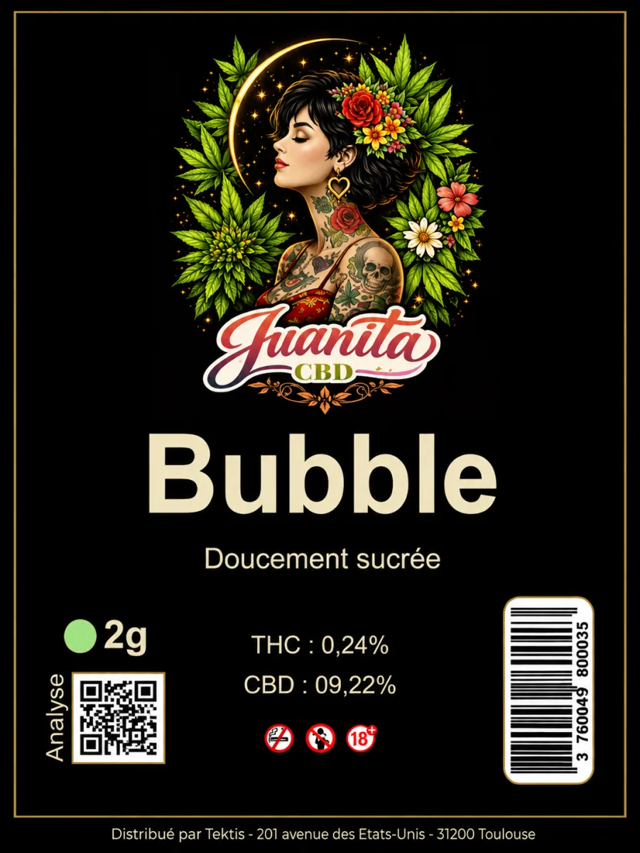 Fleur Cbd Juanita Bubble 2gr Sachet