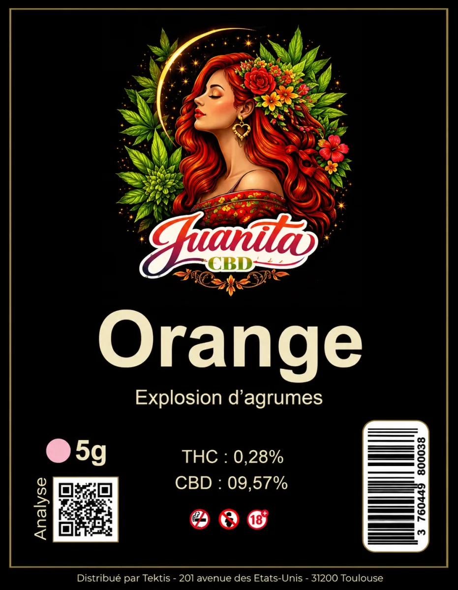 Fleur Cbd Juanita Orange 5gr Sachet