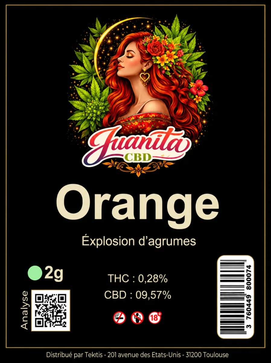 Fleur Cbd Juanita Orange 2gr Sachet