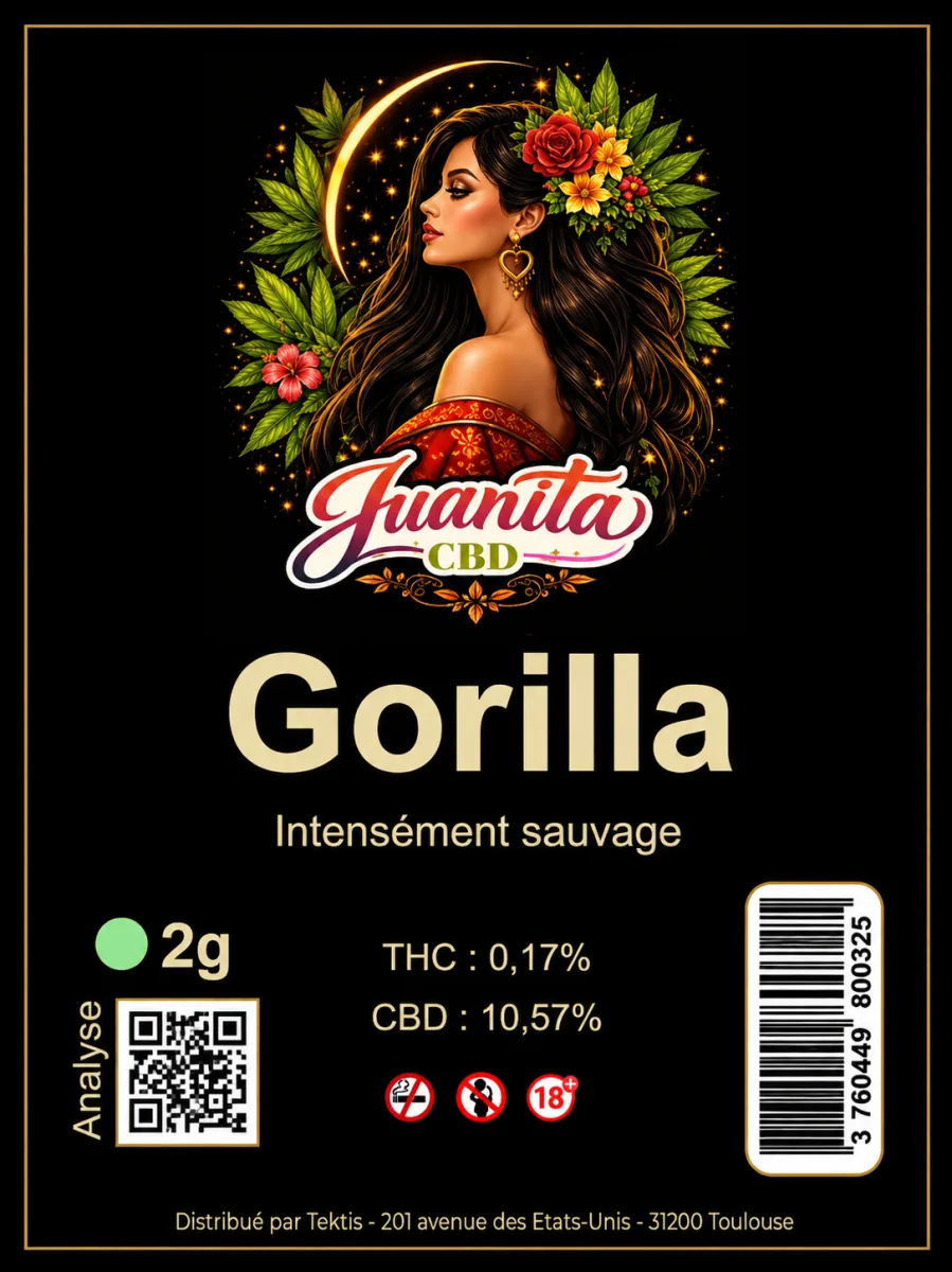 Fleur Cbd Juanita Gorilla 2gr Sachet