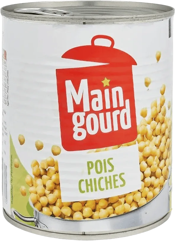 Main Gourd Pois Chiches 800g
