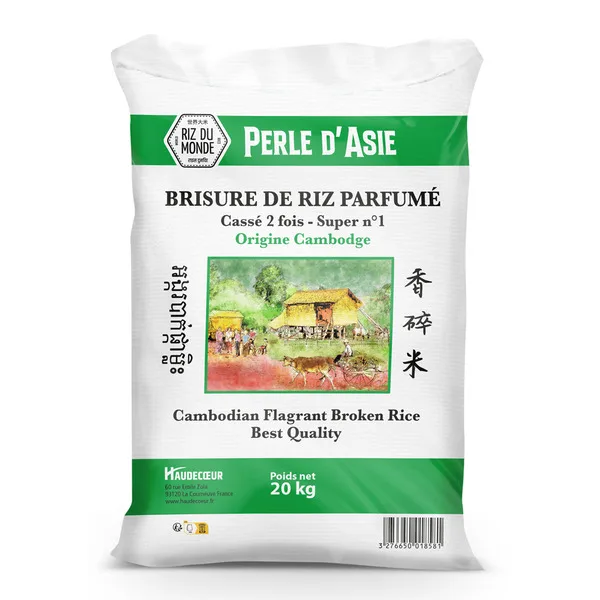 Riz Casse 2fois Perle Asie 20kg