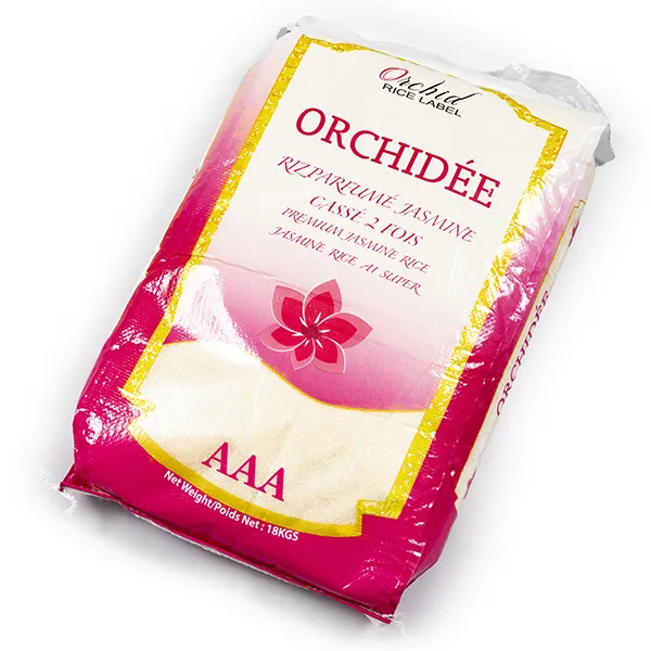 Orchidee Riz Casse 2 Fois 18 Kg