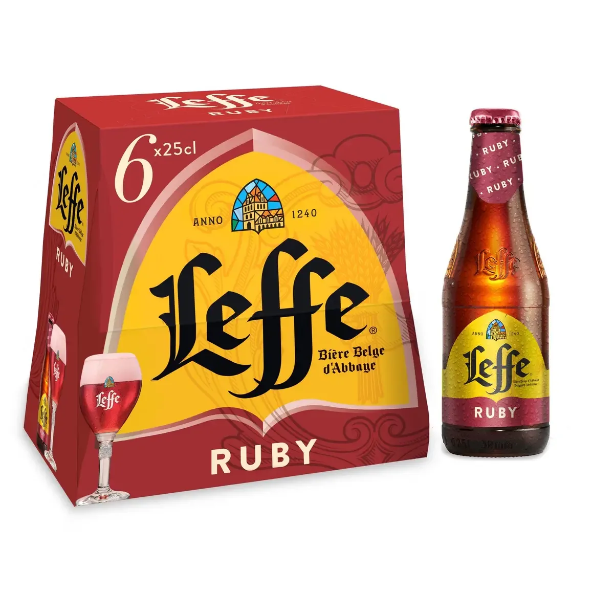 Leffe Ruby Pack 6x25cl