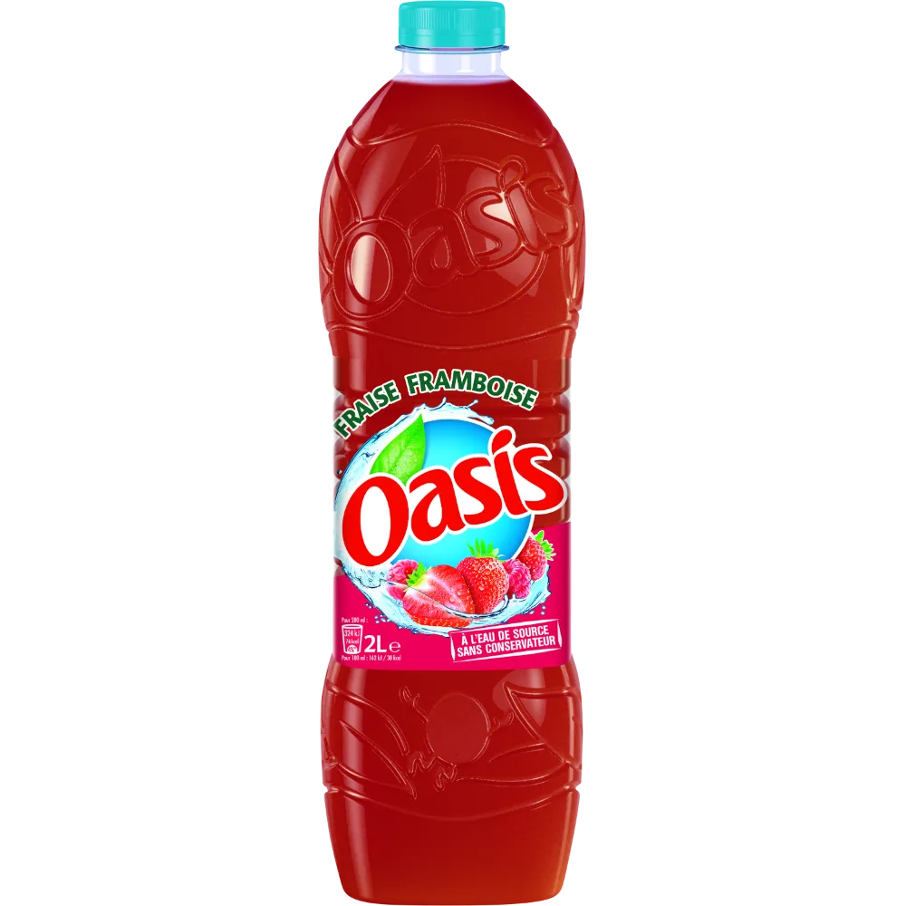 Oasis Fraise Framboise 2l