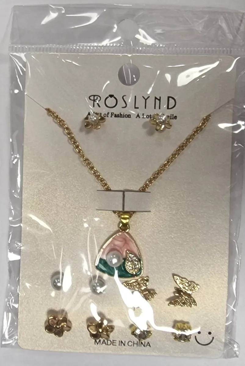 Roslynd Set De Bijoux Fantaisie # Tulipe Petales