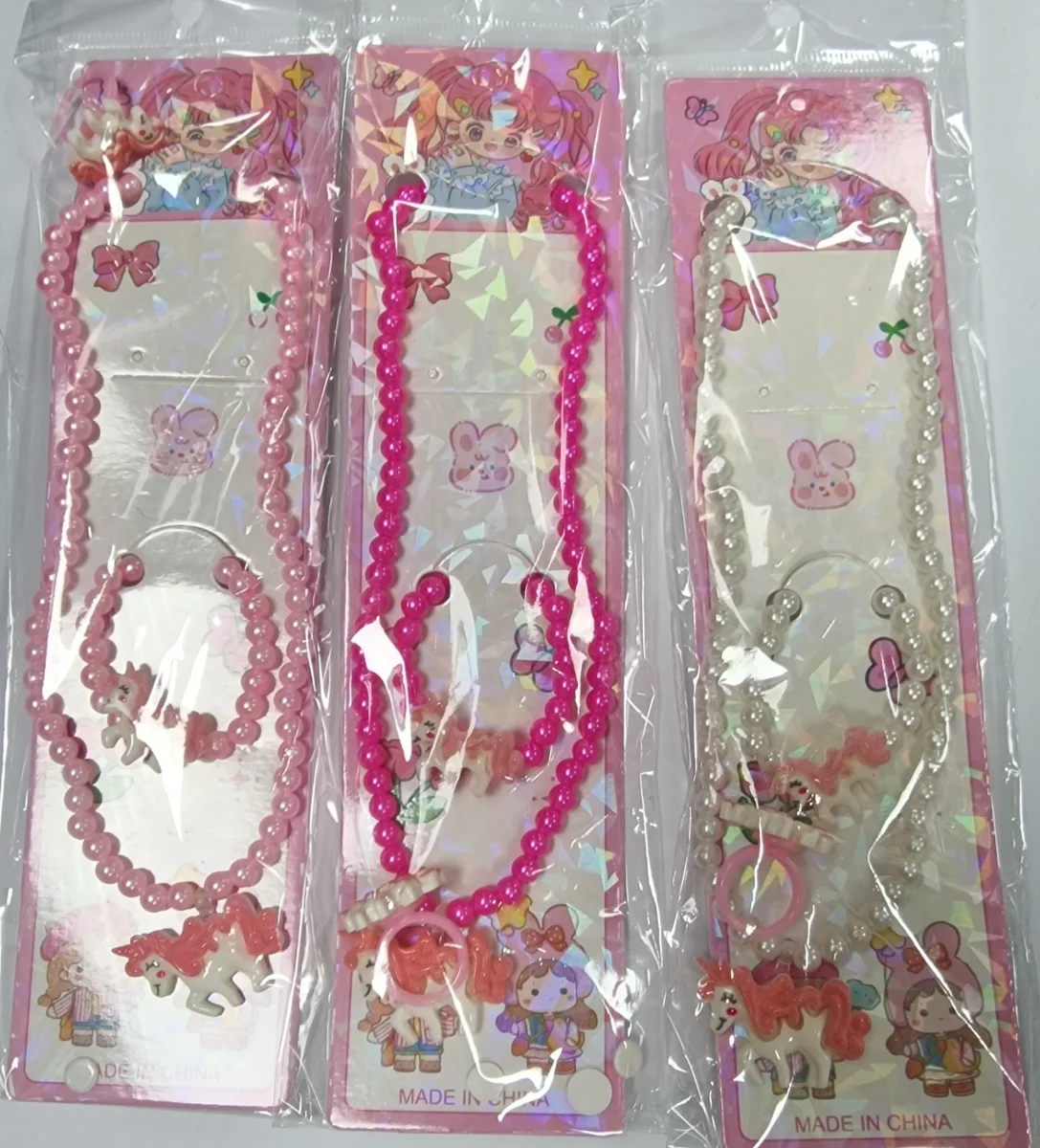 Accessory Sets De Bijoux Pour Enfants # Cheval Mignon