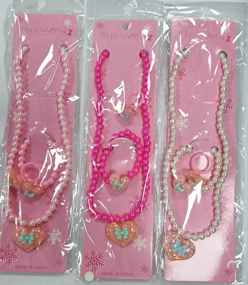 Accessory Sets De Bijoux Pour Enfants # Petit Coeur