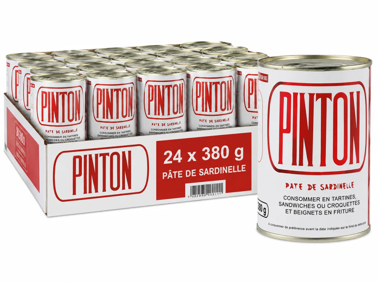 Pâte de Sardinelle PINTON (24 x 380 g)