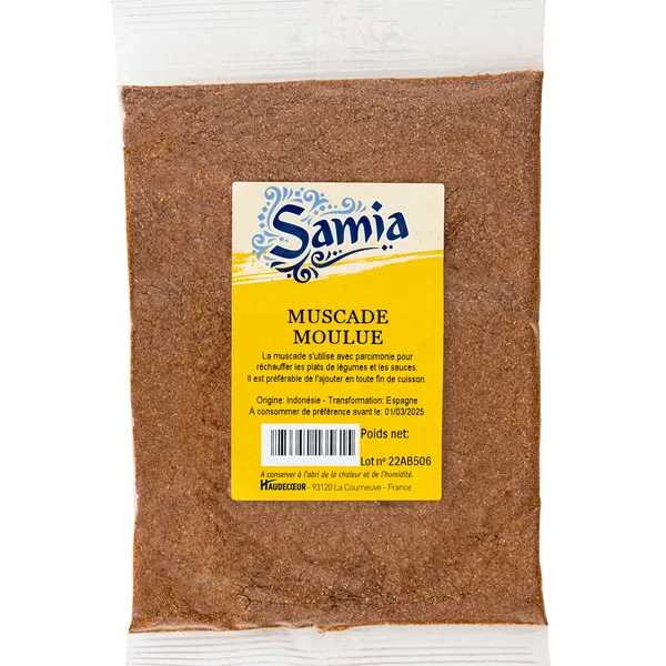 Muscade Moulu Samia 100g