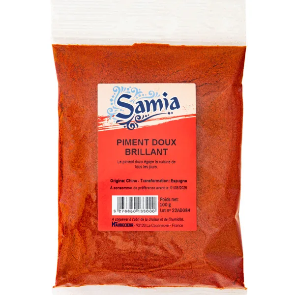 Piment Doux Brillant Samia 100g