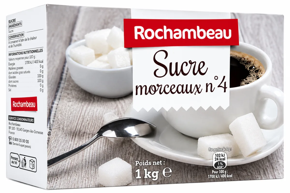 Rochambeau Sucre En Morceaux 1kg