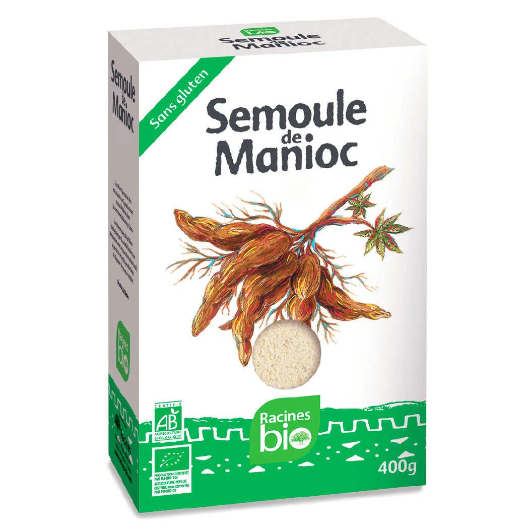Racine Bio Semoule Manioc 400g