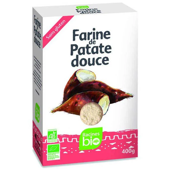 Racines Bio Farine De Patate Douce 400g