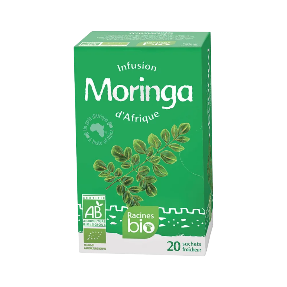 Racine Les Infusions D'afrique Moringa 20 Sachets